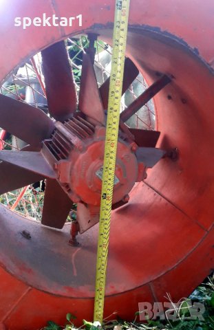 Промишлен вентилатор трифазен 2.2 kW диаметър 50 см, снимка 3 - Други машини и части - 33750700