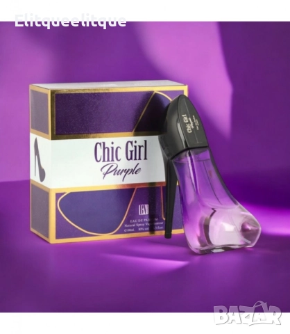 Дамски парфюм Chic Girl Purple BN Parfums, 100мл, снимка 6 - Дамски парфюми - 52224026