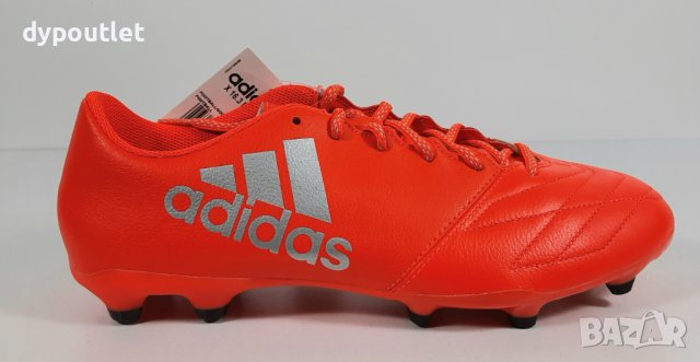 Adidas X 16.3 Lth FG Sn63 - футболни обувки, размер - 44.7 /UK 10 / стелка 28.5 см.. , снимка 3 - Футбол - 39416196