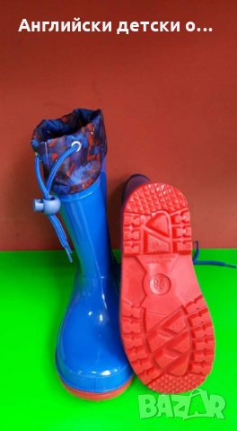 Английски детски гумени ботуши-SPIDERMAN, снимка 4 - Детски боти и ботуши - 31874063