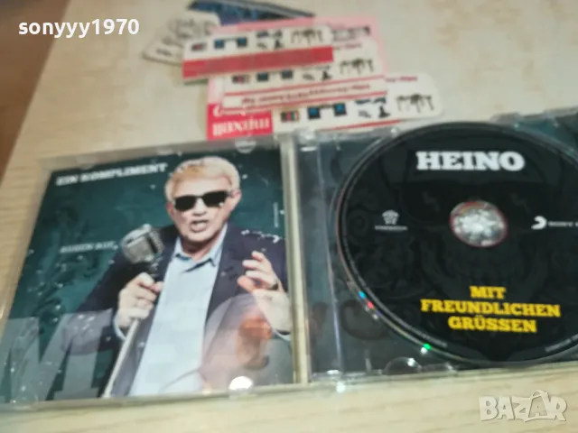heino x2 original cd-внос germany 3010241558, снимка 2 - CD дискове - 47775916