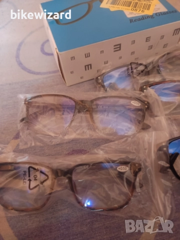 Очила за четене комплект 5 броя +0.50 НОВИ, снимка 3 - Слънчеви и диоптрични очила - 52140811