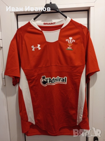 Оригинална ръгби фланелка на Уелс - under armour, снимка 7 - Други спортове - 51706518