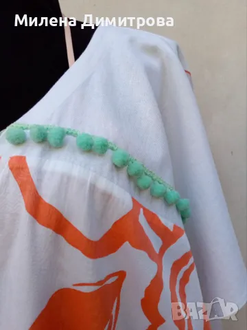 Плажни кафтани ръчна изработка , снимка 9 - Туники - 48851216