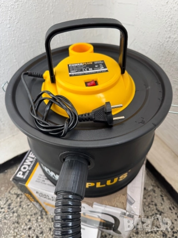 Прахосмукачка за Пепел Power Plus POWX3000, Метален Резервоар 20л - за Камини, Печки, Барбекю!, снимка 4 - Прахосмукачки - 52734081