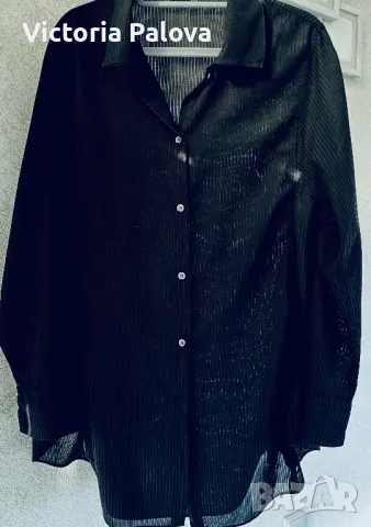 OSKA премиум риза/туника овърсайз, памук и коноп( рами), снимка 10 - Ризи - 47394077