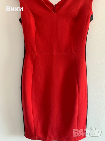 Червена рокля Mango, снимка 5 - Рокли - 29085270