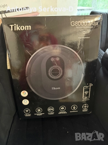 Робот прахосмукачка Tikom G8000 Max нова