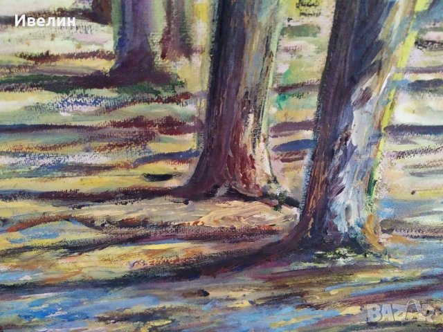 стара картина-гора, снимка 6 - Картини - 29145257