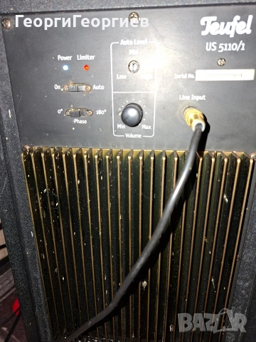 SONY CDP CX355+Teufel US 5110/1, снимка 15 - Ресийвъри, усилватели, смесителни пултове - 49292981