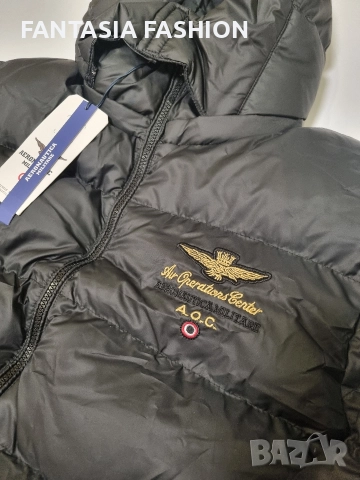 Мъжко зимно яке Aeronautica, снимка 3 - Якета - 52606017