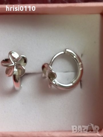 Нови сребърни обечки , снимка 2 - Обеци - 44443785