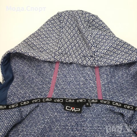 CMP Campagnolo 32H5596 Knit Tech Оригинално Дамско Плетено Горнище Яке Трекинг (L-XL), снимка 8 - Якета - 38729991