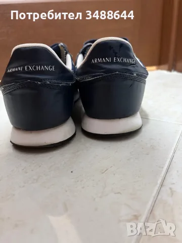Мъжки маратонки Armani Exchange 42.5 (28см), снимка 5 - Маратонки - 55924709