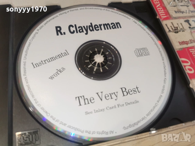 RICHARD CLAYDERMAN CD 0302261126, снимка 11 - CD дискове - 53334982