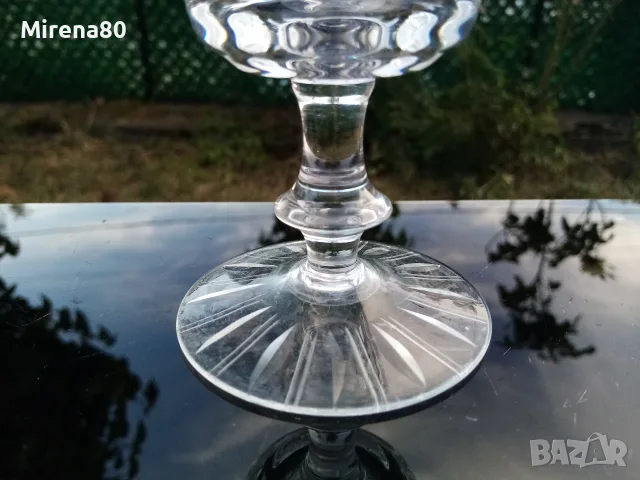 * Изида * - кристална чаша за вино, снимка 4 - Чаши - 56364146