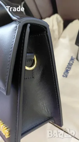 Оригинална кожена чанта Jacquemus Le Grand Bambino , снимка 4 - Чанти - 55929759