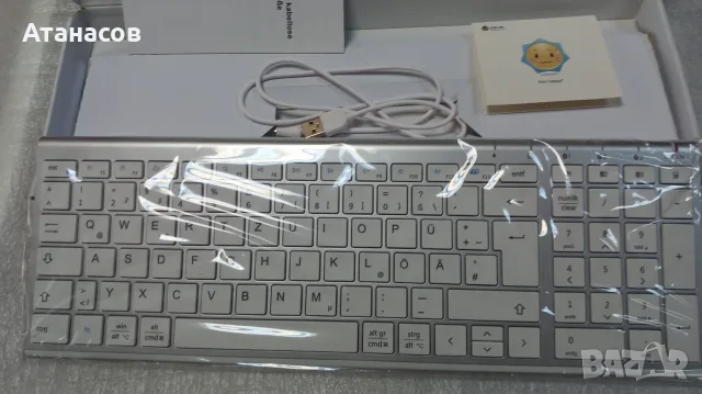 iClever IC-BK10 Bluetooth 5.1 клавиатура - 24€, снимка 3 - Клавиатури и мишки - 55838651