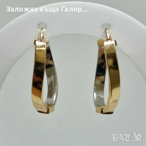 Елегантни златни обеци 585, 2,17г – стил и блясък