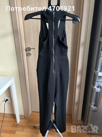 Дамски черен гащеризон, снимка 5 - Гащеризони - 53136589