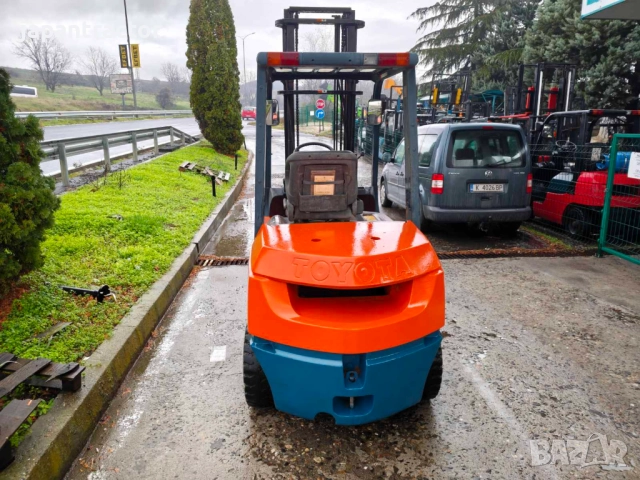 Мотокар Toyota Нов Внос 3 тона, 4метра, Автомат, Изравнител, снимка 2 - Индустриална техника - 52569443