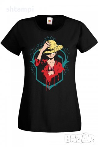 Дамска тениска One Piece 01,Анимация,игра,Празник,Повод. , снимка 2 - Тениски - 37946219