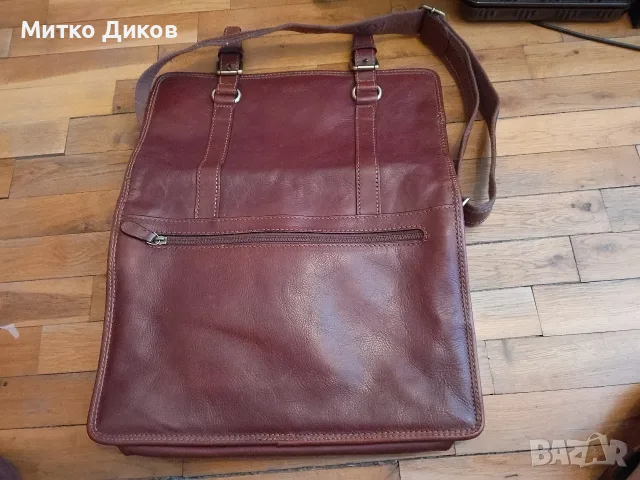 Katana маркова женска чанта естествена кожа нова 34х26х8см, снимка 6 - Чанти - 55965841
