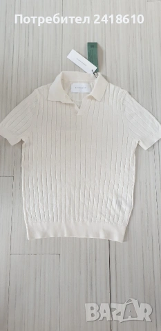 Hugo Boss Baldessarini Knit Памук / Коприна Mens Size M НОВО ! ОРИГИНАЛНА Мъжка  Тениска!, снимка 13 - Тениски - 53877677