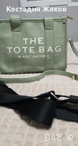 Нова. Marc Jacobs The Leather Mini Tote Bag , снимка 4 - Чанти - 55879086