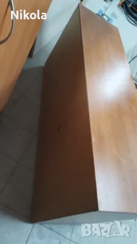 Шкаф с три врати с ключалки и рафтове 160/45/76см, снимка 6 - Шкафове - 47645549