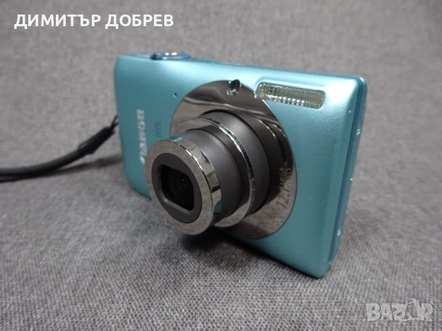 ЦИФРОВ ФОТОАПАРАТ CANON IXUS 105 12,1MP DIGITAL CAMERA, снимка 4 - Фотоапарати - 53946579