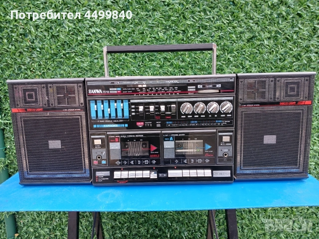 ПРОДАВАМ МНОГО РЯДЪК МОДЕЛ КАСЕТОФОН ДОСТА ТЕЖЪК ( ОБСЛУЖЕН) ( SANWA-701B ) 