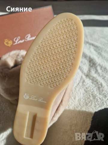 Боти естествен косъм loro piana, снимка 2 - Дамски боти - 52403029