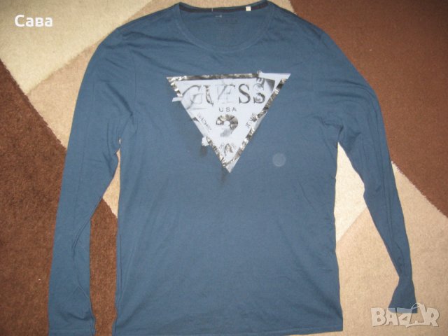 Блуза GUESS   мъжка,М, снимка 2 - Блузи - 31389975