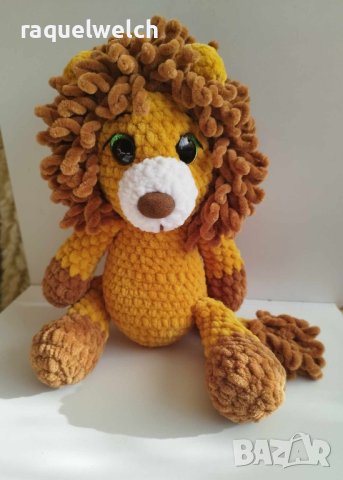 Ръчно Изплетено Лъвче "Амигуруми"