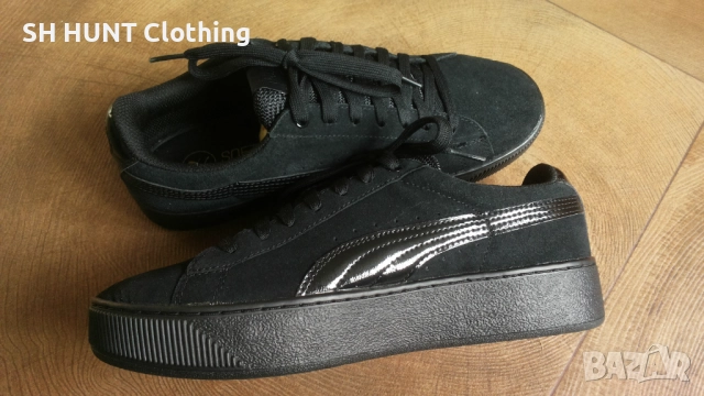 PUMA Leather Shoes Размер EUR 39 / UK 6 дамски детски обувки 56-14-S, снимка 8 - Дамски ежедневни обувки - 52640308