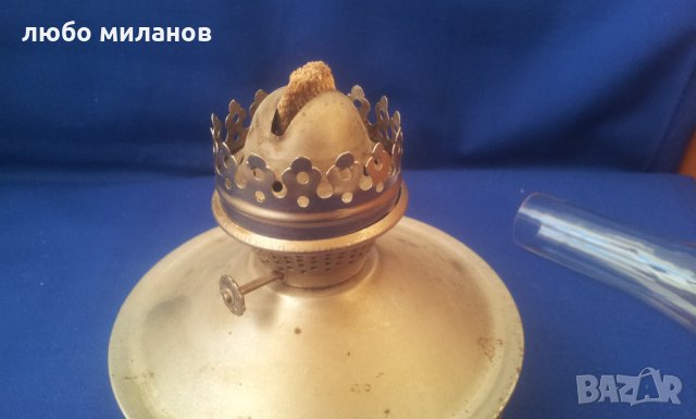 Руска газена лампа работеща или за декор, снимка 8 - Антикварни и старинни предмети - 35492537