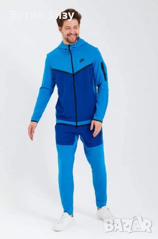 Мъжки екипи Nike Tech Fleece в 10 цвята , снимка 2 - Спортни дрехи, екипи - 38559750