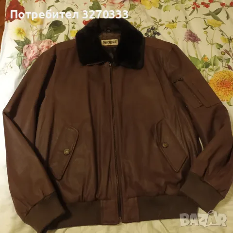 Мъжко яке от естествена кожа , снимка 5 - Якета - 56340157