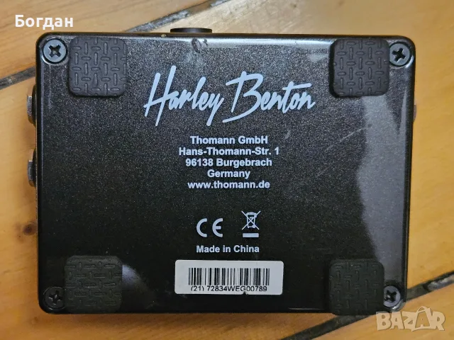 Harley Benton Custom Line Bass DI-Expander – Bass Preamp / DI / Compressor, снимка 2 - Китари - 56059451