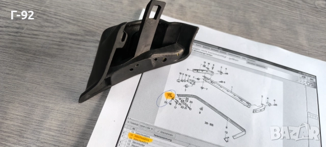 51121888288**NEU**НОВА ЧАСТ**BMW**E30**Накрайник Десен за хромирана задна броня**, снимка 7 - Части - 52253717