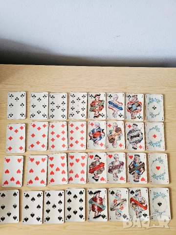 Стари карти за игра , снимка 10 - Колекции - 53293196