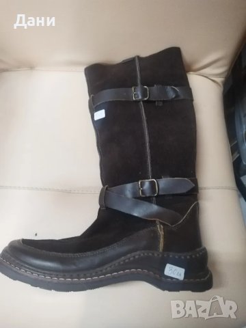 Нови ботуши естествена кожа.Произведени в България.