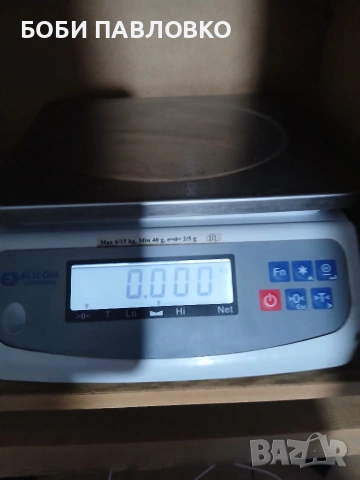 Ел.везна еликом електроникс до 15кг