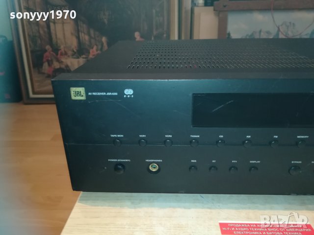 jbl model jsr-635i a/v receiver 2301211050, снимка 7 - Ресийвъри, усилватели, смесителни пултове - 31524631