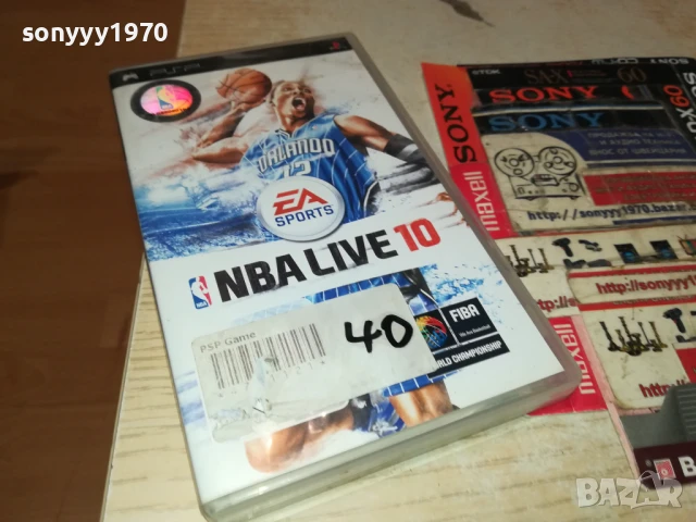 SONY PSP NBA LIVE 10 GAME-ВНОС GERMANY 2707251237, снимка 3 - Игри за PlayStation - 51156348