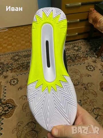 Jordan Zoom Zero Gravity Black White Volt, снимка 3 - Маратонки - 31184217