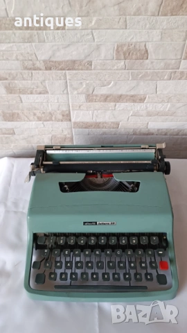 Стара пишеща машина Olivetti Lettera 32 - Italy- 1960" год., снимка 6 - Антикварни и старинни предмети - 53161535