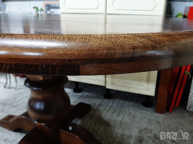 Масивна трапезна маса внос от Холандия , снимка 5 - Маси - 40025010