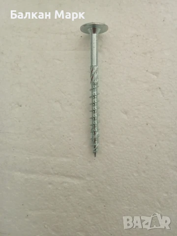 Винтове за дърво HSeasy PRO 8x100 с широка периферия – 50 бр. 🇩🇪, снимка 2 - Железария - 51065969